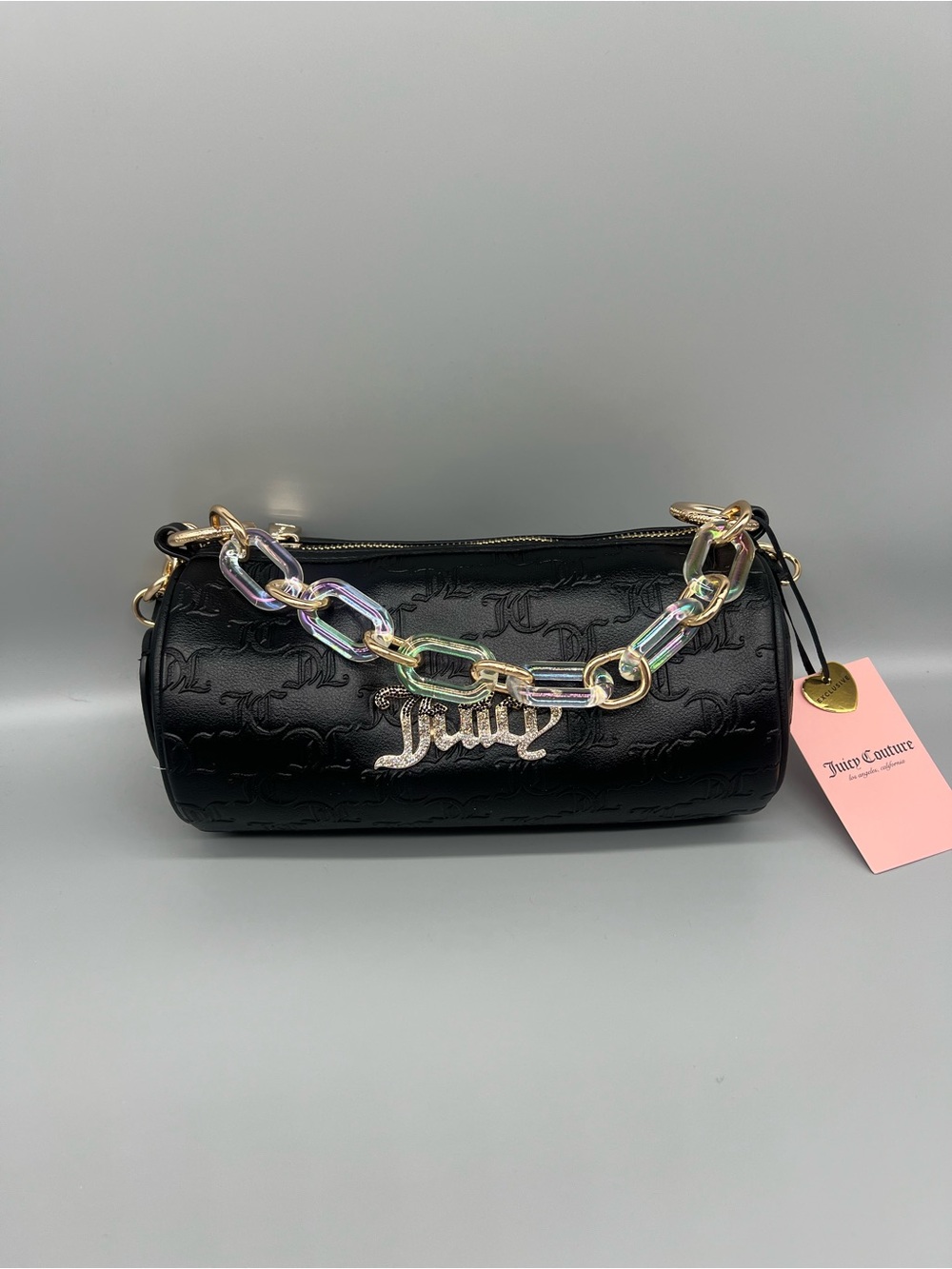 Juicy couture bling bling roll bag purse